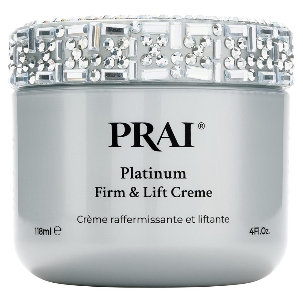 PRAI Beauty Platinum Firm & Lift Creme Wrinkle Reducer Moisture-4 fl oz.-SEALED