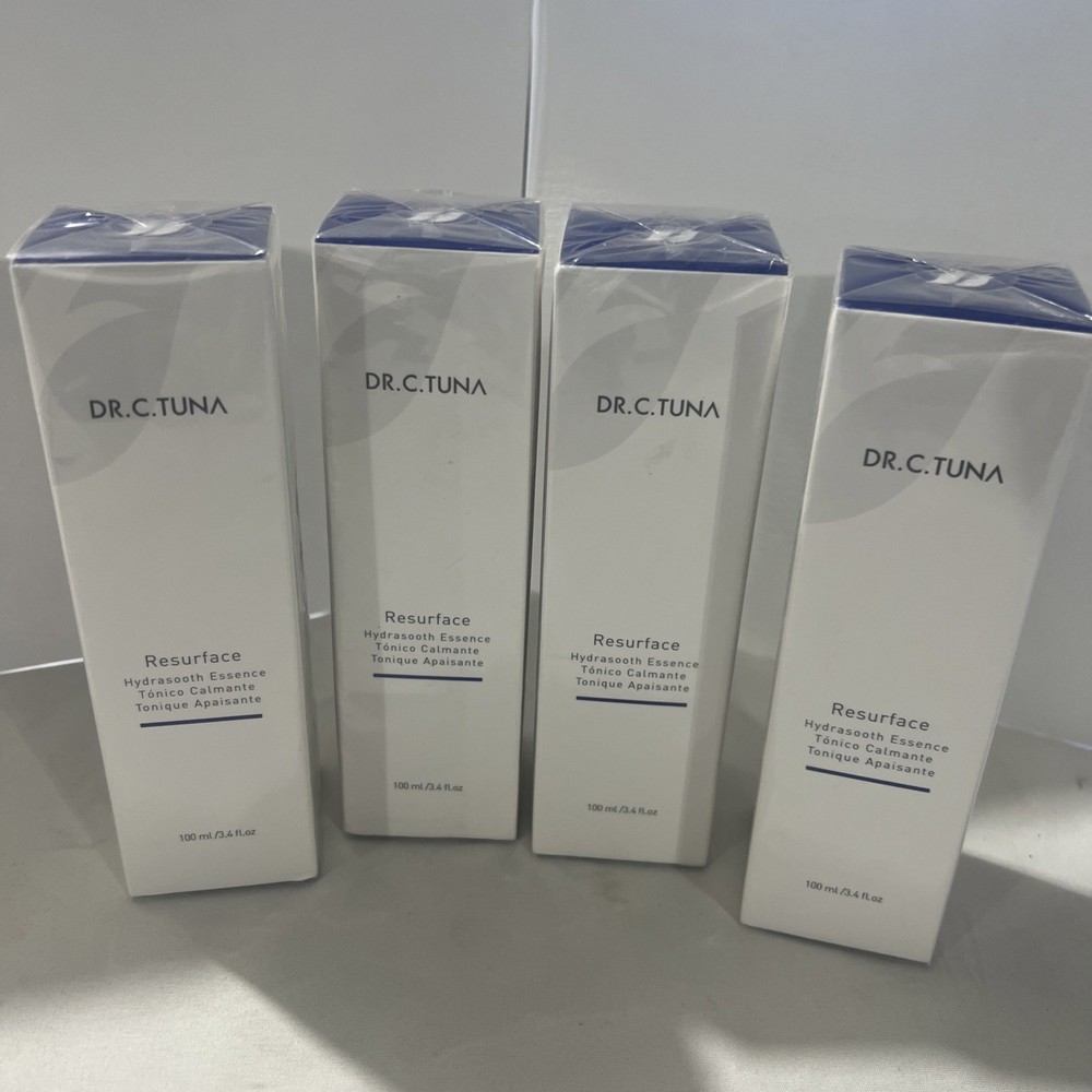 4 Farmasi Dr. C. Tuna Resurface Hydrasooth Essence 3.4oz BRAND NEW SEALED X4!!