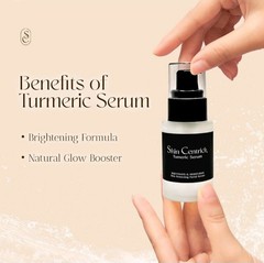 Skin Centrick Turmeric Serum Organic Glow Dark Spot Acne Brightening Corrector