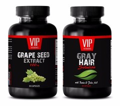 Antioxidant formula – COMBO GRAPE SEED EXTRACT – GRAY HAIR 2B – nettle and dande
