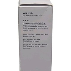 Versed WATER RUSH INTENSIVE HYDRATING SERUM – Hyaluronic Acid Serum for Face 1oz