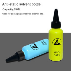 65ML Anti-Static Alcohol Dispensing Bottle with Needle – Yellow
