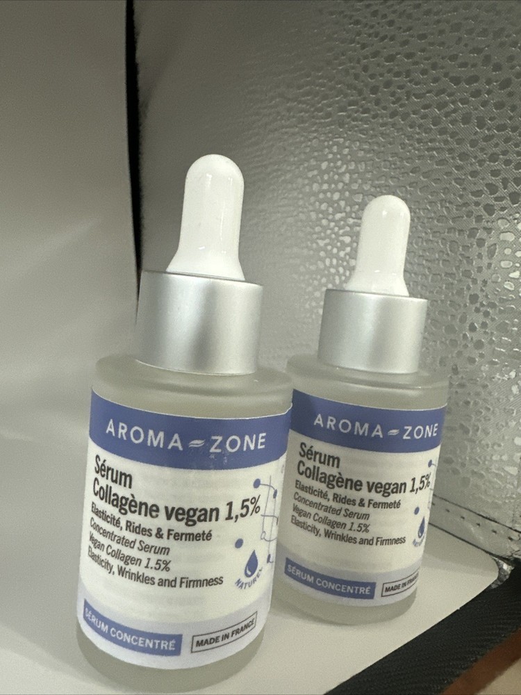 SERUM COLLAGENE VEGAN 1.5% Concentrated Serum Brand Aroma Zone Made in France )