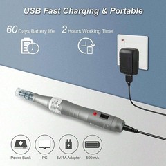 Electric Micro Needle Pen Professional Microneedling Pen Anti-Aging Skin Care M8