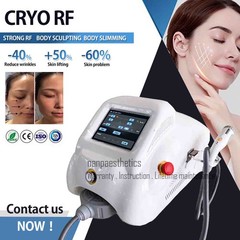 Pro CRYO RF Machine Face Lift Body Slim Skin Rejuvenation Sculpt Weight Loss Spa