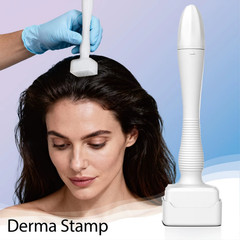 Derma Stamp Adjustable Micro Needle Derma Roller 0.25 mm for Beard Growth Face