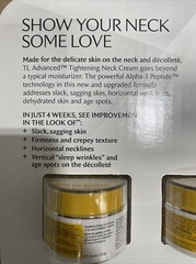 StriVectin TL Advanced Tightening Neck Cream Plus Size 1 oz 30 ml Lot of 2 jars