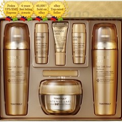TONYMOLY Intense Care Gold 24K Snail 3pcs Set (Toner+Emulsion+Cream)