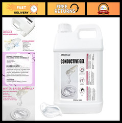 2.5L Conductive Gel for Microcurrent Facial & RF Laser Hair Removal, Hydrating,