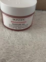 SKINTIFIC Brightening Moisture Gel 30g Lightweight Hydrating Cream Exp 2029