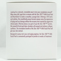 Nu Skin 180 AHA Facial Peel + Neutralizer – 2 Jars 18 Pads Each 0.85 fl. oz. NEW