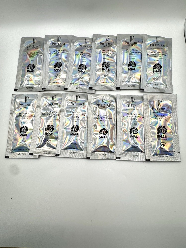 Snail Mucin Skin Rejuvenating Serum 12 Pcs Sample travel size