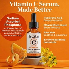 Vitamin C Facial Serum Hyaluronic Acid Vitamin E All Skin Types 2 Fl Oz