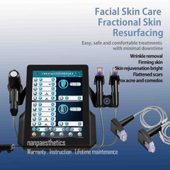 US STOCK Professional Fractional M8 Gold R-F Machine With Cold Hammer Face Lift