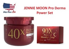Jennie Moon 90X Power of Moonlight Soap 130gr and JENNIE MOON booster 250gr SET
