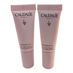 2 X CAUDALIE Resveratrol Lift Firming Eye Gel Cream – 0.1oz EA -NWOB, Ships Free