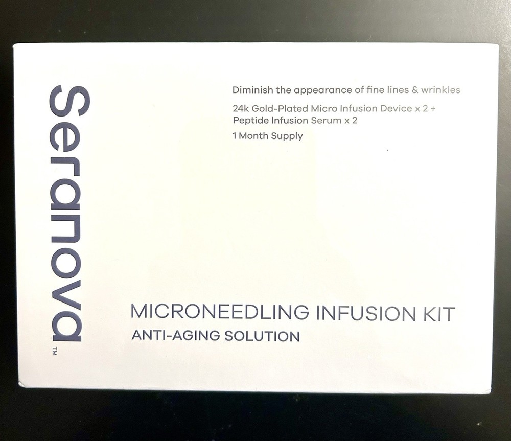 Seranova Microneedling Infusion Kit. One Month Supply
