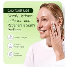 Yiyu Toning Polish Pads – Korean Skin Care For Dark Spots , Wrinkles And Dull Sk