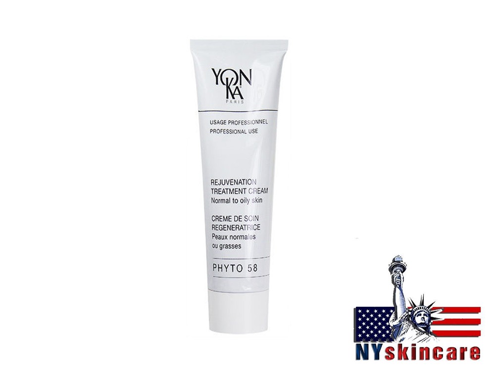 Yonka Phyto 58 PG PNG Cream Normal Oily Skin 100ml/3.5oz Professional Size New