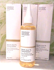 3X – Glycolic Acid 7% Toning Solution 3.38 fl oz – Exp (2)04/2027 & (1)12/2027