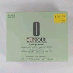 Clinique Fresh Pressed Daily Booster With Pure Vitamin C 10% – Set Of 4 Boosters