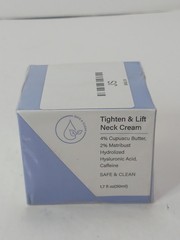 GoD New Pure Tighten& Lift Neck Cream Firming Anti-Aging 1.7ozCupuacu Butter
