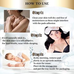 4x Neck Chest Wrinkle Patches-Silicone Pads for Decollete & Cleavage, Anti Aging
