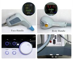 Mecavie Dual Handle RF Machine Face Lifting Body Sculpting Salon Equipment