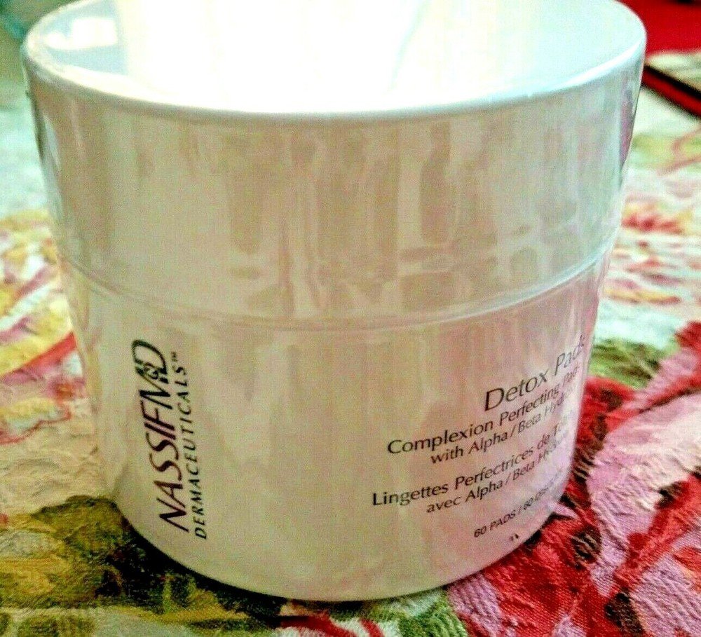 Nassif MD Detox Pads Complexion 60 Pads Anti-Aging Cleansing New Sealed