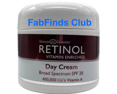 2x Skincare Cosmetics Retinol Day Cream SPF 20 Vitamin A+C+E (1.7oz each)