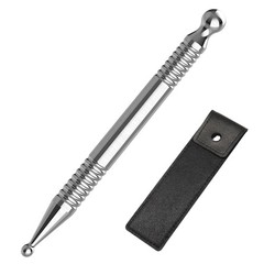 Melonsun Manual Acupuncture Pen – Stainless Steel 1 Count (Pack of 1), Silver