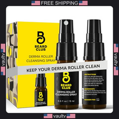The Beard Club Derma Roller Cleansing Spray – Clean and Prolong Derma Roller