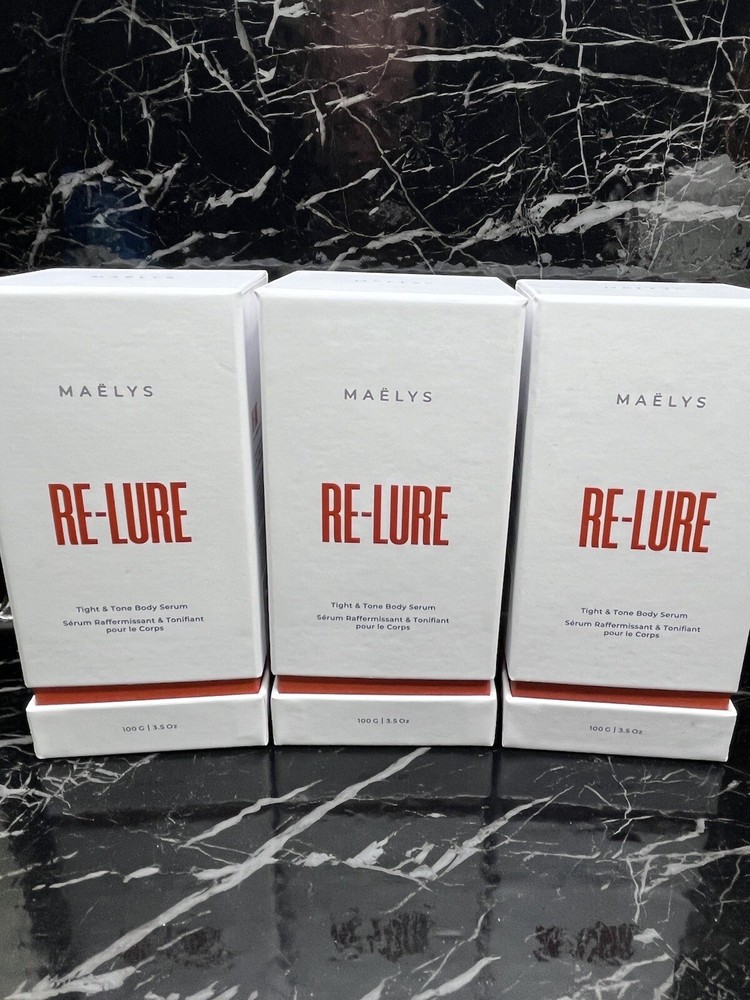 3x Maelys Re-Lure Tight & Tone Body Serum 3.5oz NEW SALE