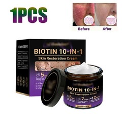1-2PCS Biotin 10-in-1 Skin Restoration Cream, 2026 New Skin Treatment Cream ~