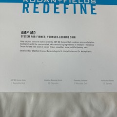 Rodan + Fields Redefine AMP MD System Anti-Aging Brand New in Box With Roller
