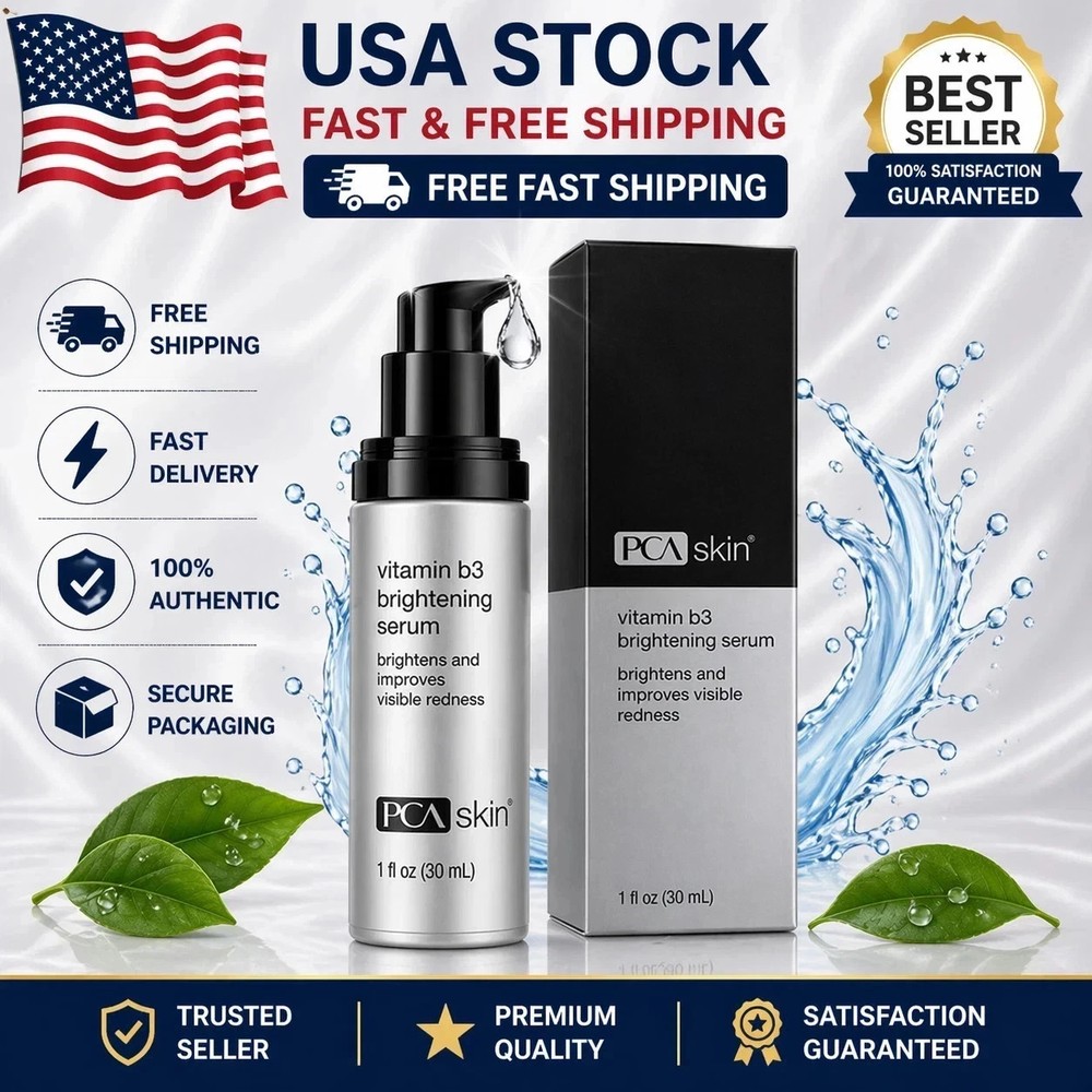 PCA Skin Vitamin B3 Brightening Serum 1oz 30ml USA Stock Brand New