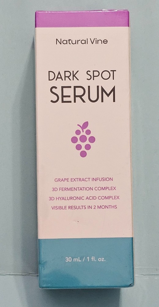 Natural Vine Dark Spot Serum Grape Extract Fusion AM/PM 1 oz. NOS Sealed