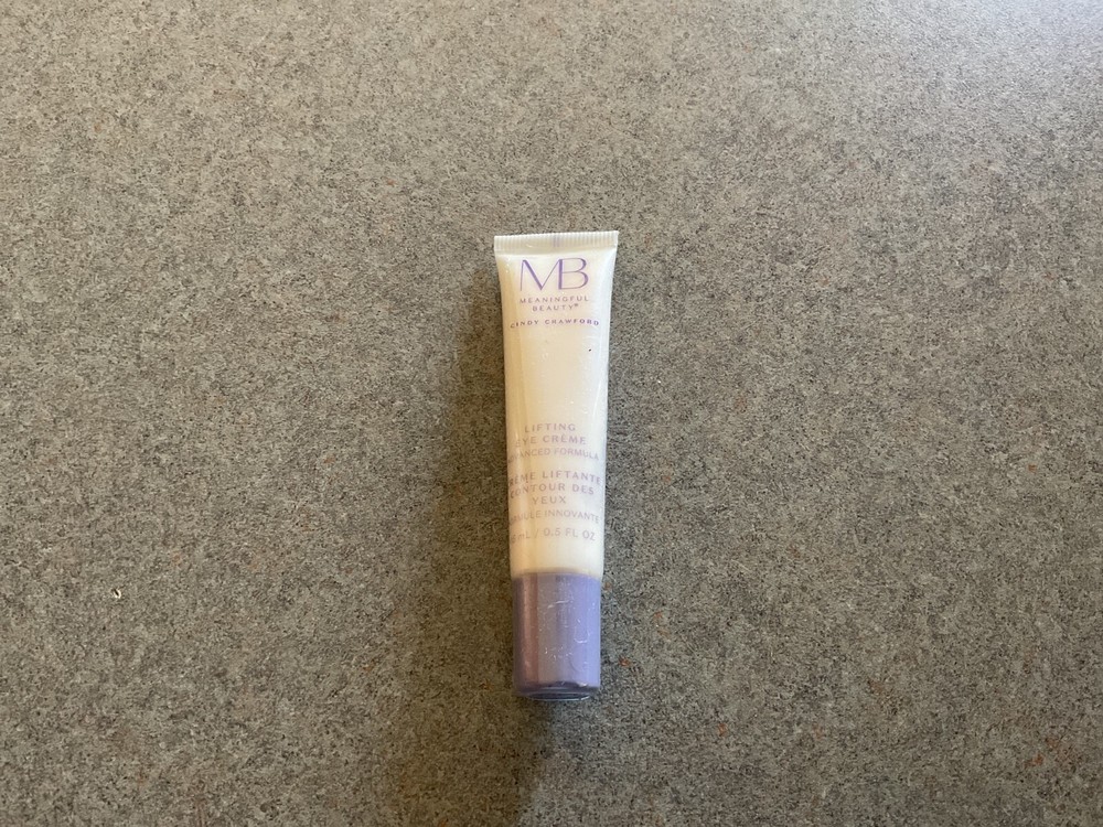 Meaningful Beauty Lifting Eye Creme Advanced Formula .5oz Cindy Crawford SEALED