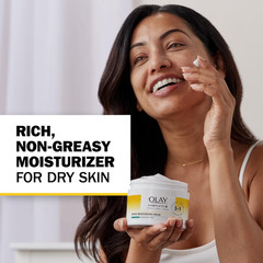 Face Moisturizer, Complete+ Rich Moisturizing Cream – Fragrance-Free, Gentle for