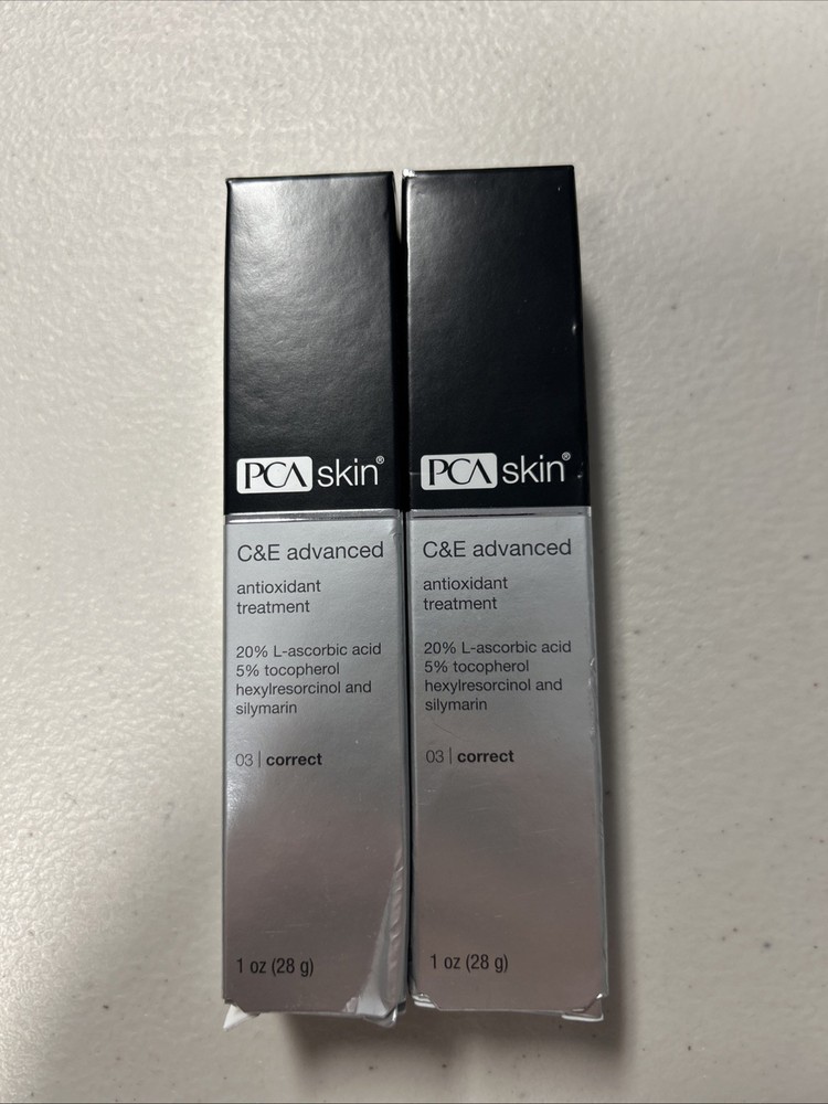 2PACK PCA Skin C&E Advanced Antioxidant Treatment 1 oz 28g EXP03/2029 New In Box