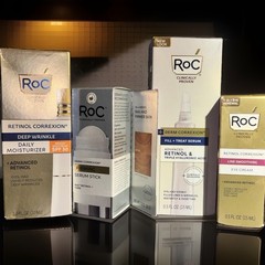 RoC Retinol Correxion/RoC Fill+Treat Serum /RoC Firming Stick/RoC Eye Cream LOT4