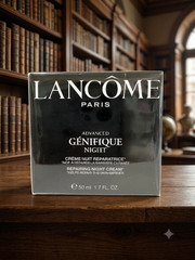 LANCOME ADVANCED GENIFIQUE NIGHT CREAM 1.7 REPAIRING NIB 100%AUTHENTIC