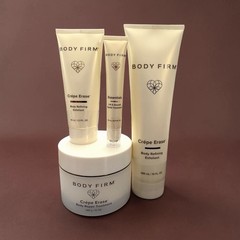 NEW~ Body Firm CREPE ERASE Repair Exfoliant Eyelid Treatment x4 LOT Anti-Aging