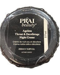 PRAI Beauty Black Pearl Ageless Throat & Decolletage Night Creme, 6.8 Fl. Oz.