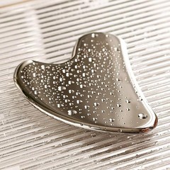 YAMHOHO Stainless Steel Gua Sha Facial Tools Guasha for Face Metal Gua Sha Tight