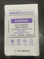 Anti Wrinkle Neck Cream Peptides & Hyaluronic Acid Firming 1.7 oz Each *NEW*