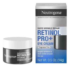 Neutrogena Rapid Wrinkle Repair Retinol Pro+ 0.5 oz – Eye Cream – Made in France