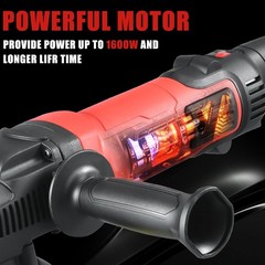 5 inch Buffer Dual Action Polisher,Long Orbit 16mm Random Buffer Polisher kit