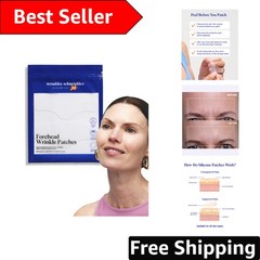 Reusable Forehead Wrinkle Patches – Medical Grade Silicone Smoothing Pads 2-Pack