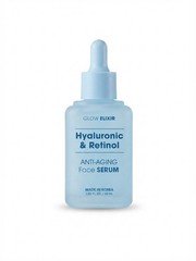 Glow Elixir Hyaluronic & Retinol Face Serum Anti-aging 2.02 fl oz / 60mL ~ Korea